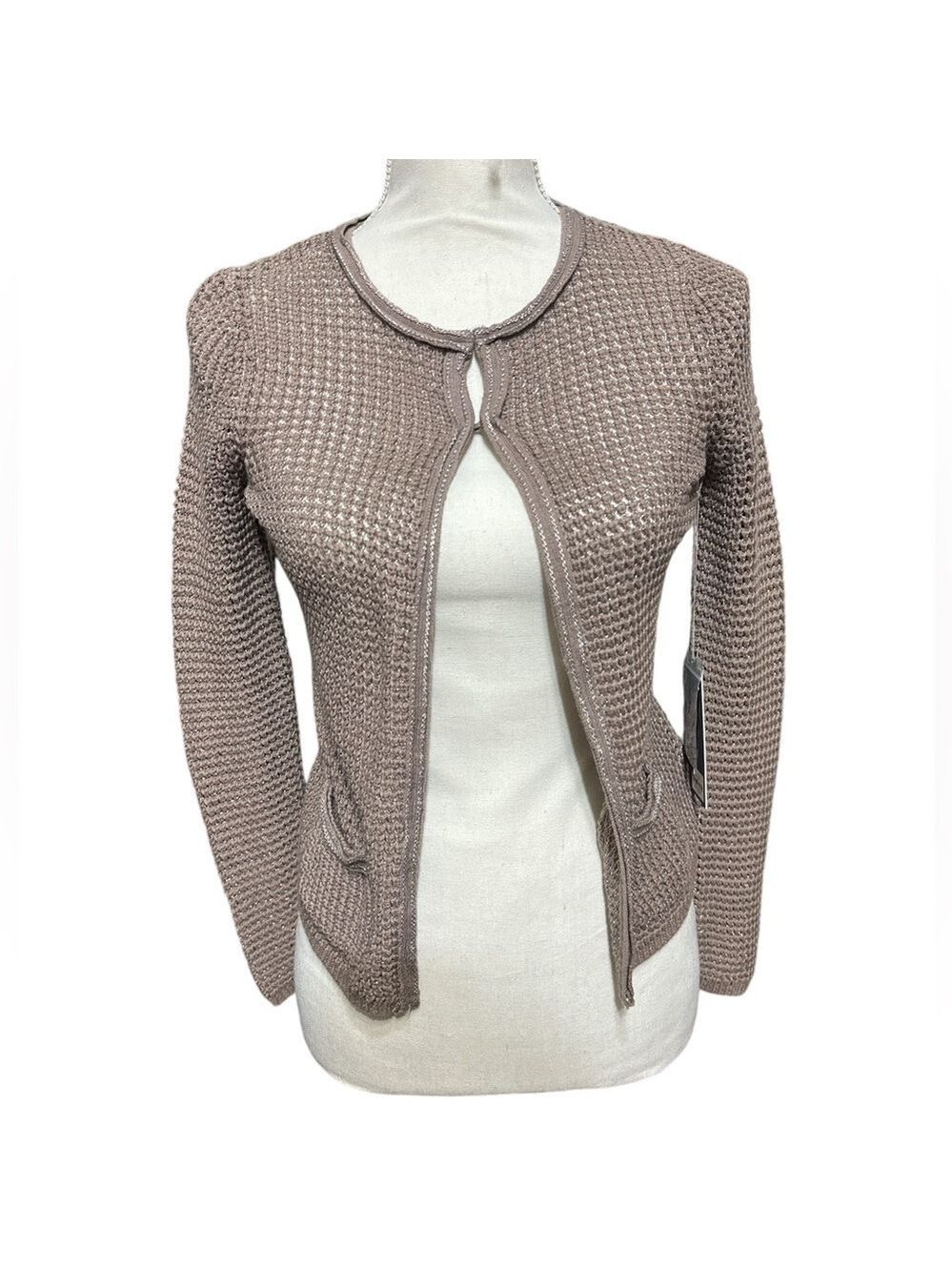 Jennifer Lopez Open Front Cardigan